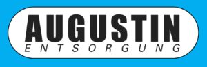 Logo_Augustin-Entsorgung_blauer Hintergrund