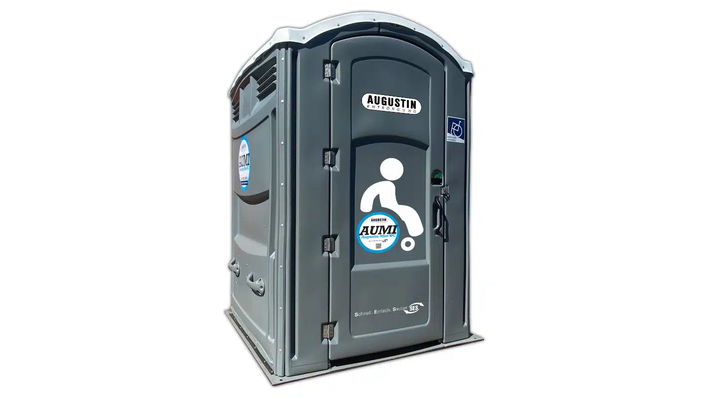 barrierefreie mobile Toilette