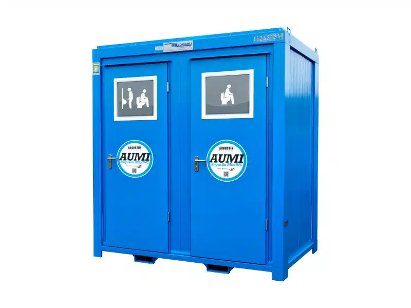 WC-Box DUO 8" Sanitärcontainer