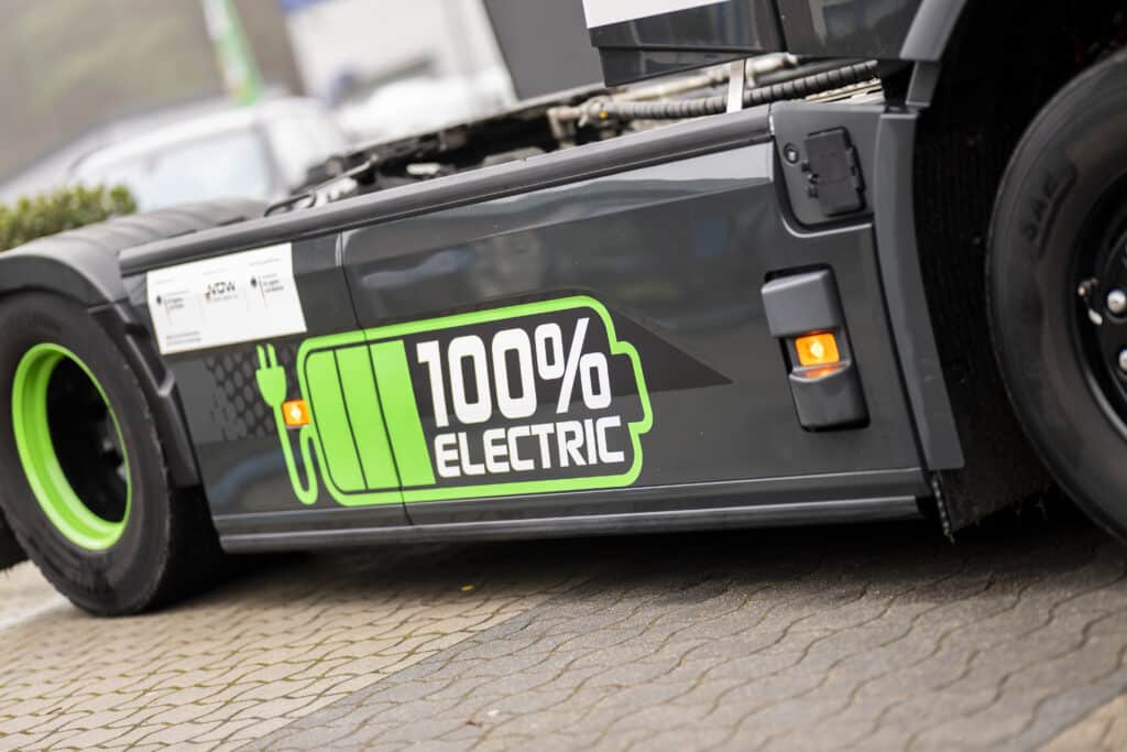 100% Electric - E-LKW im Einsatz