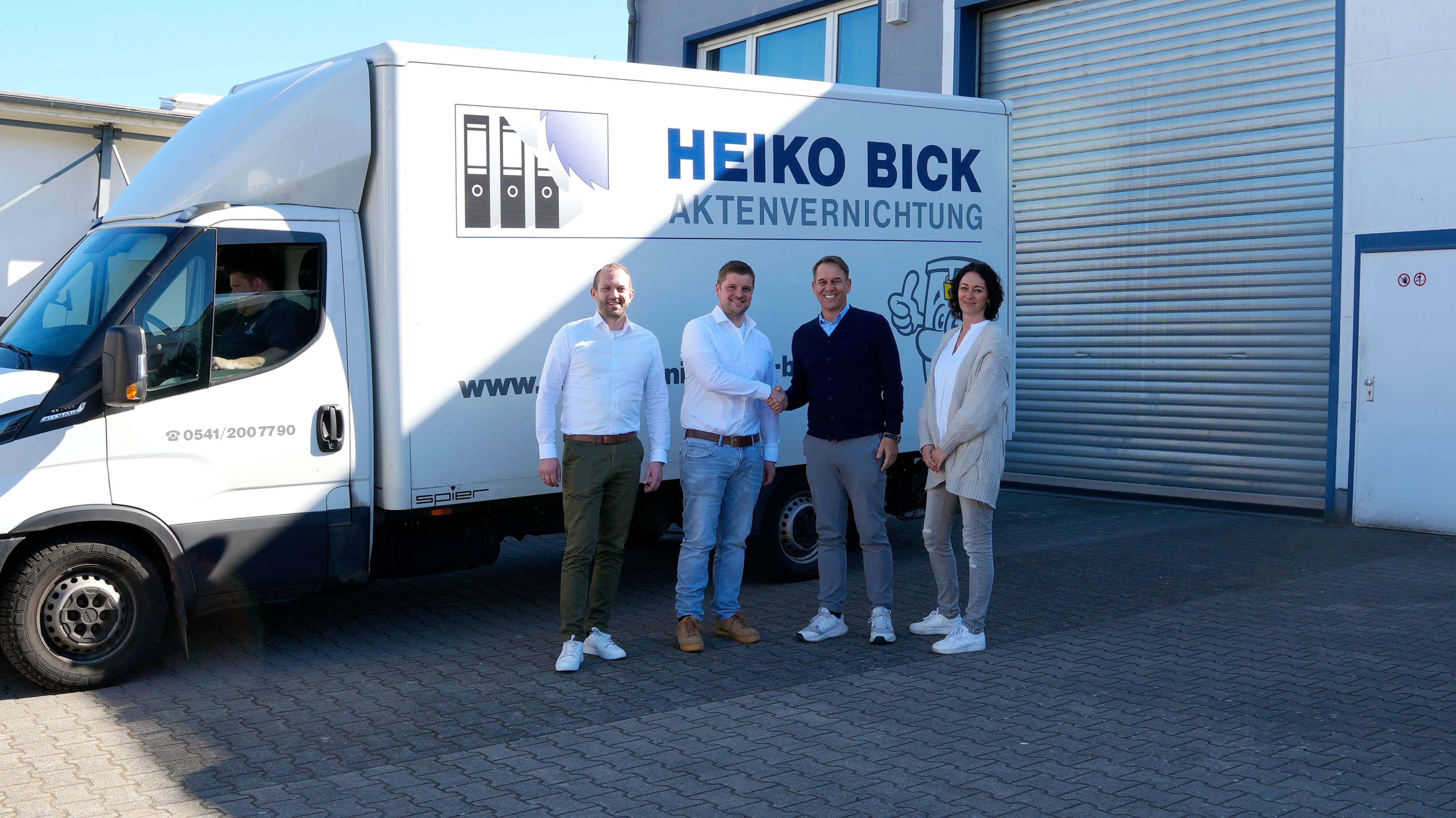 Augustin Entsorgung übernimmt Heiko Bick Aktenvernichtung